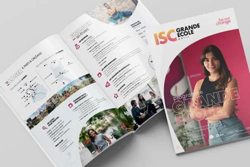 Design des brochures de programmes