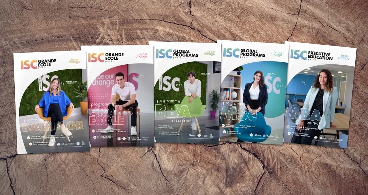 Design des brochures de programmes
