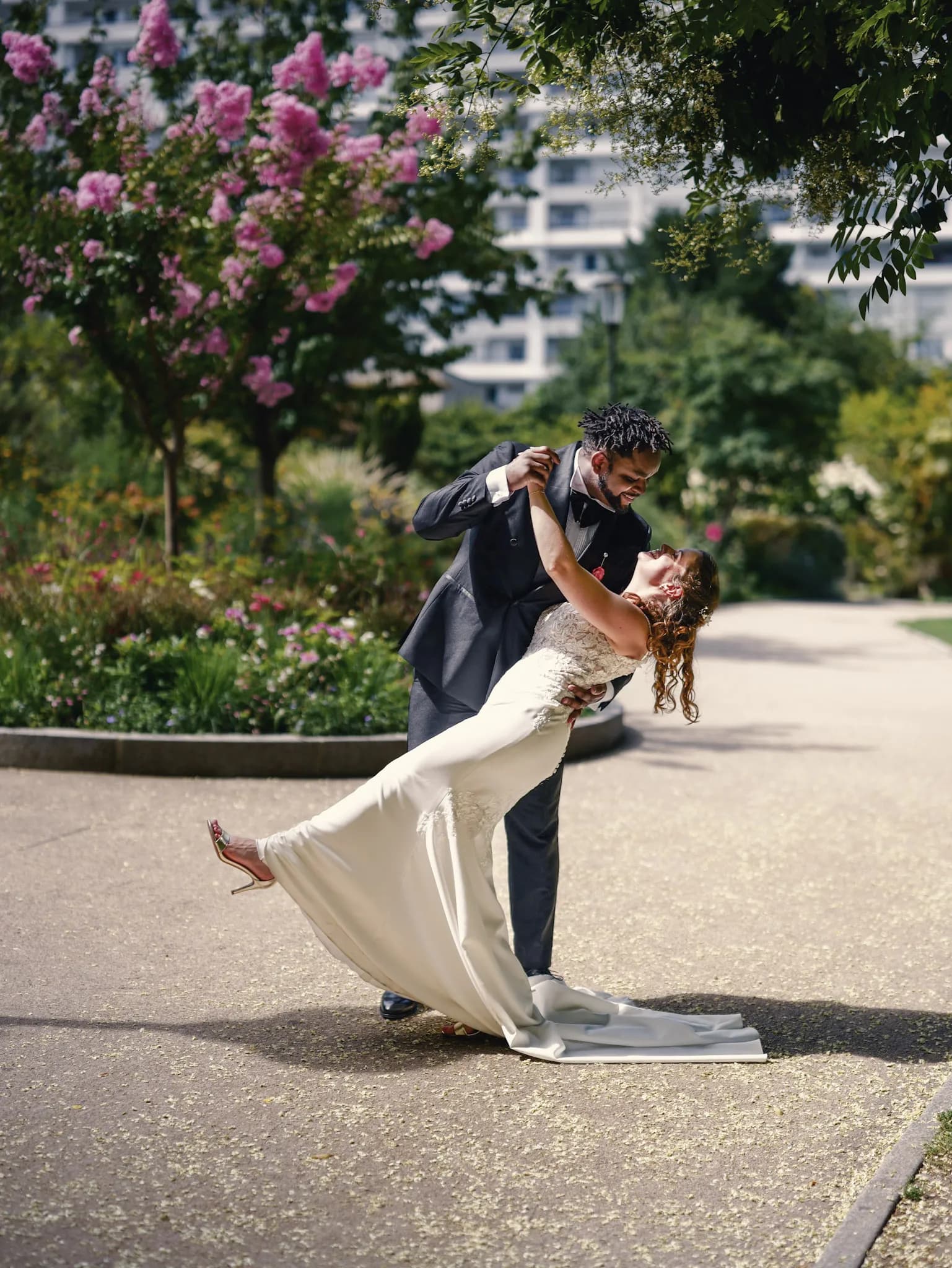 Ouverture de bal, photo de mariage prise sur le vif