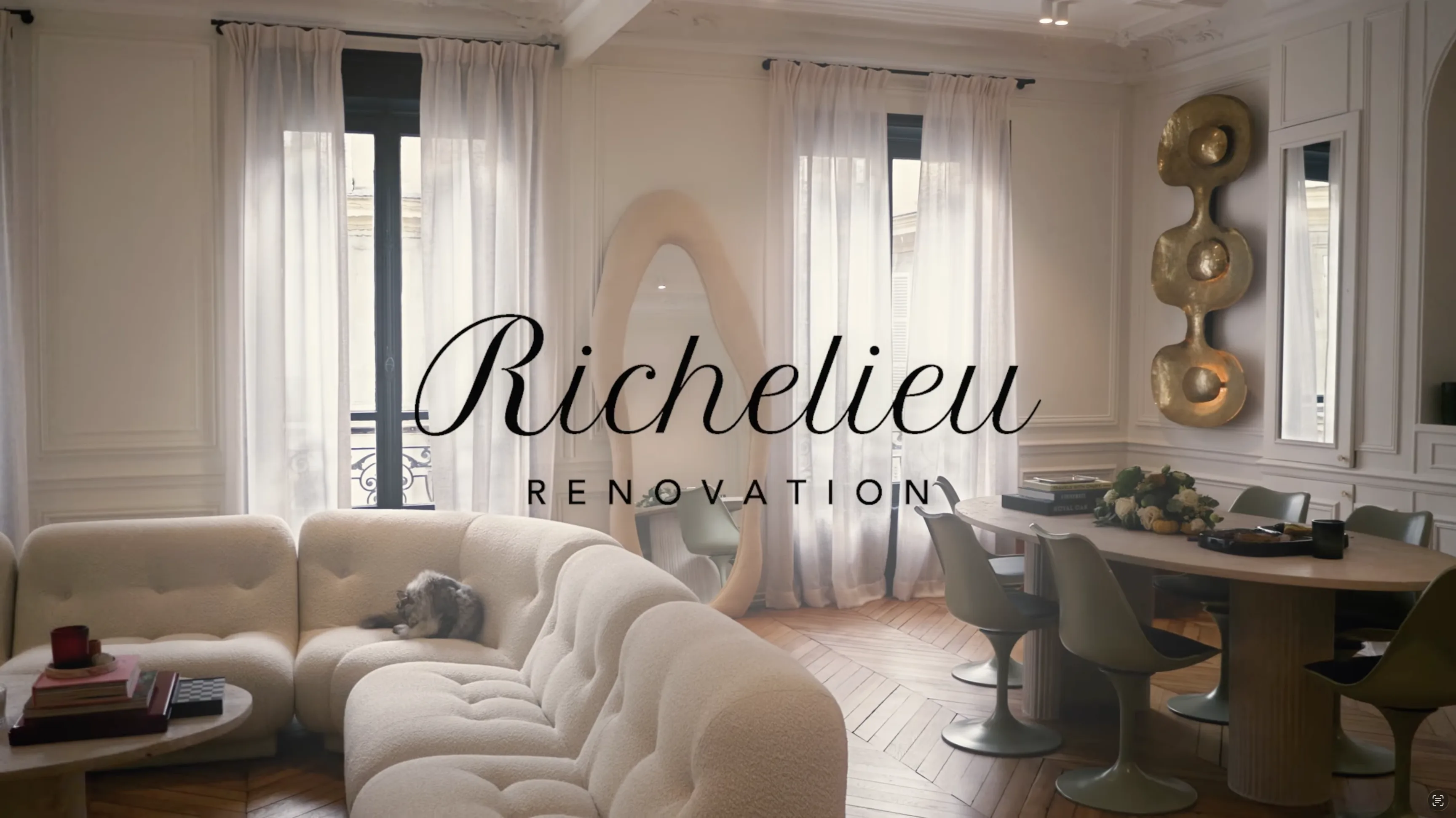 Film présentation rénovation appartement