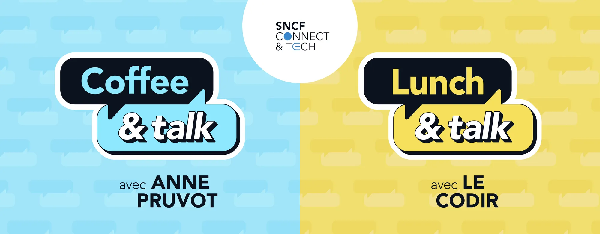 Logos Coffee & Talk et Lunch & Talk